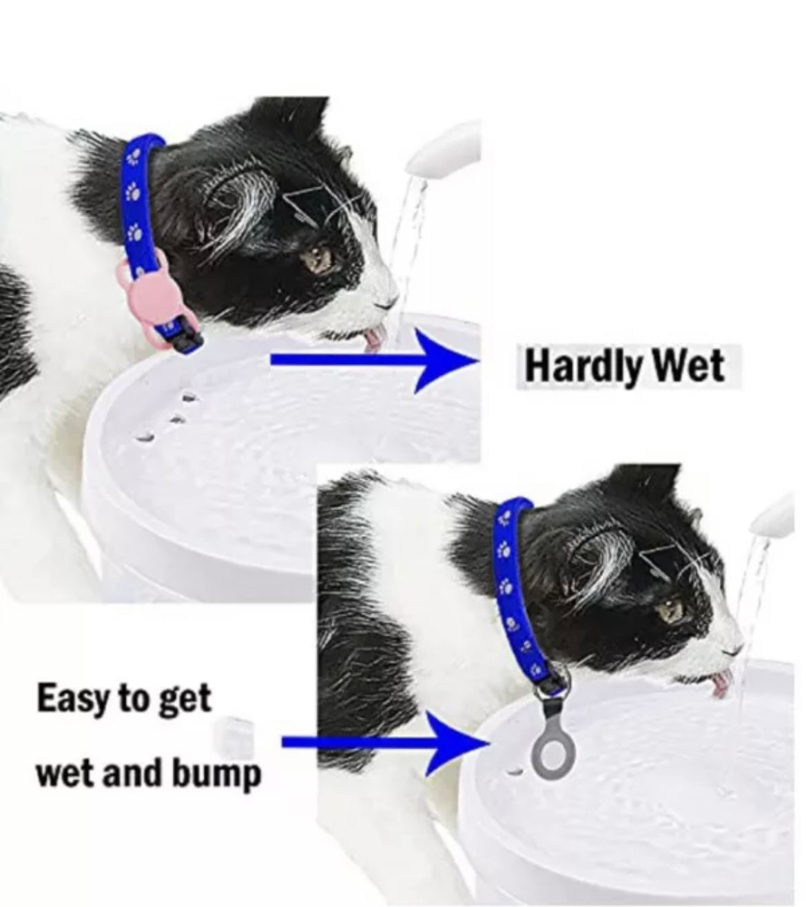 Apple airtag holders -Dogs -cats - Pets Twin Pack