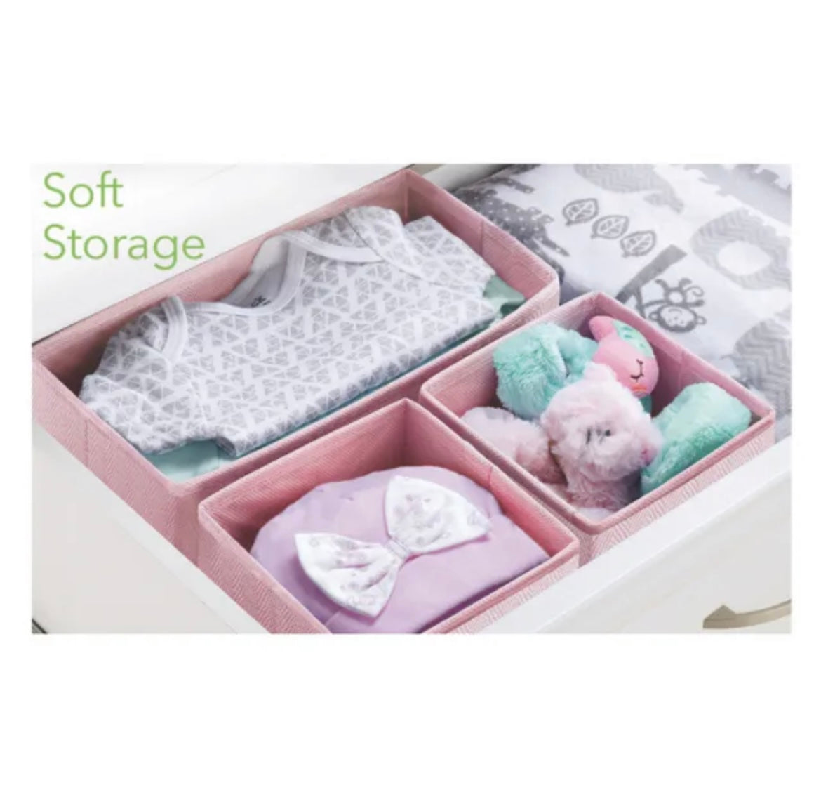 Drawer Organiser Underwear Sock Drawer Divider Pants Tidy Wardrobe Box Set If 12