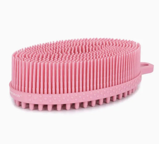 Body Scrubber, Silicone Dual-sided Bath Shower Body Exfoliation Brush