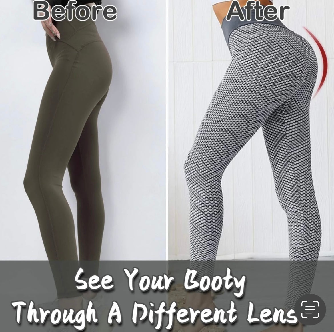 High Waist Yoga Pants AntiCellulite Leggings  Butt Lift Gym Spot 3XL
